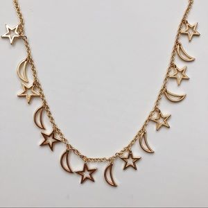 J CREW | Gold Celestial Necklace